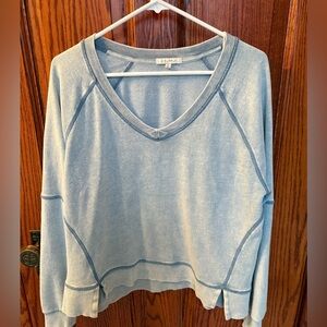 Z Supply denim sweatshirt - Small, originally from Evereve